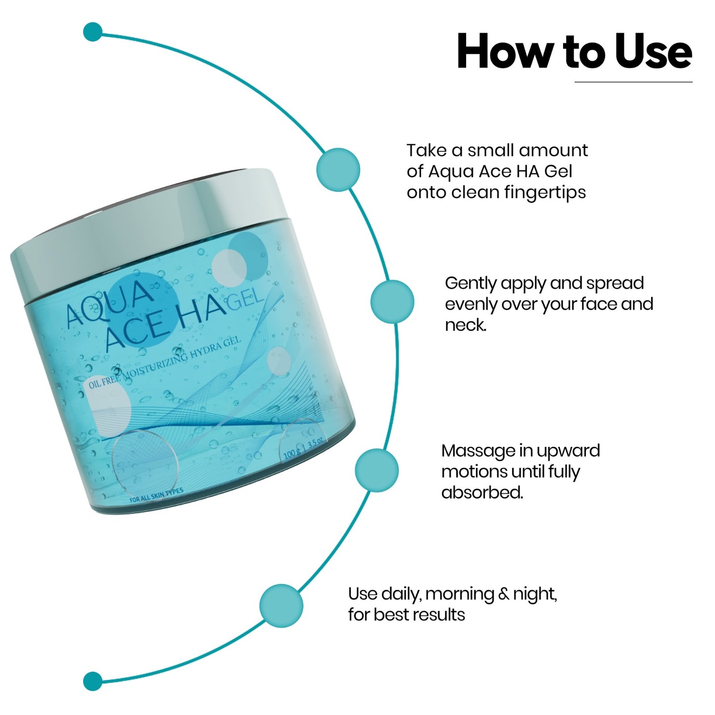 Aqua Ace Gel Based Face Moisturiser