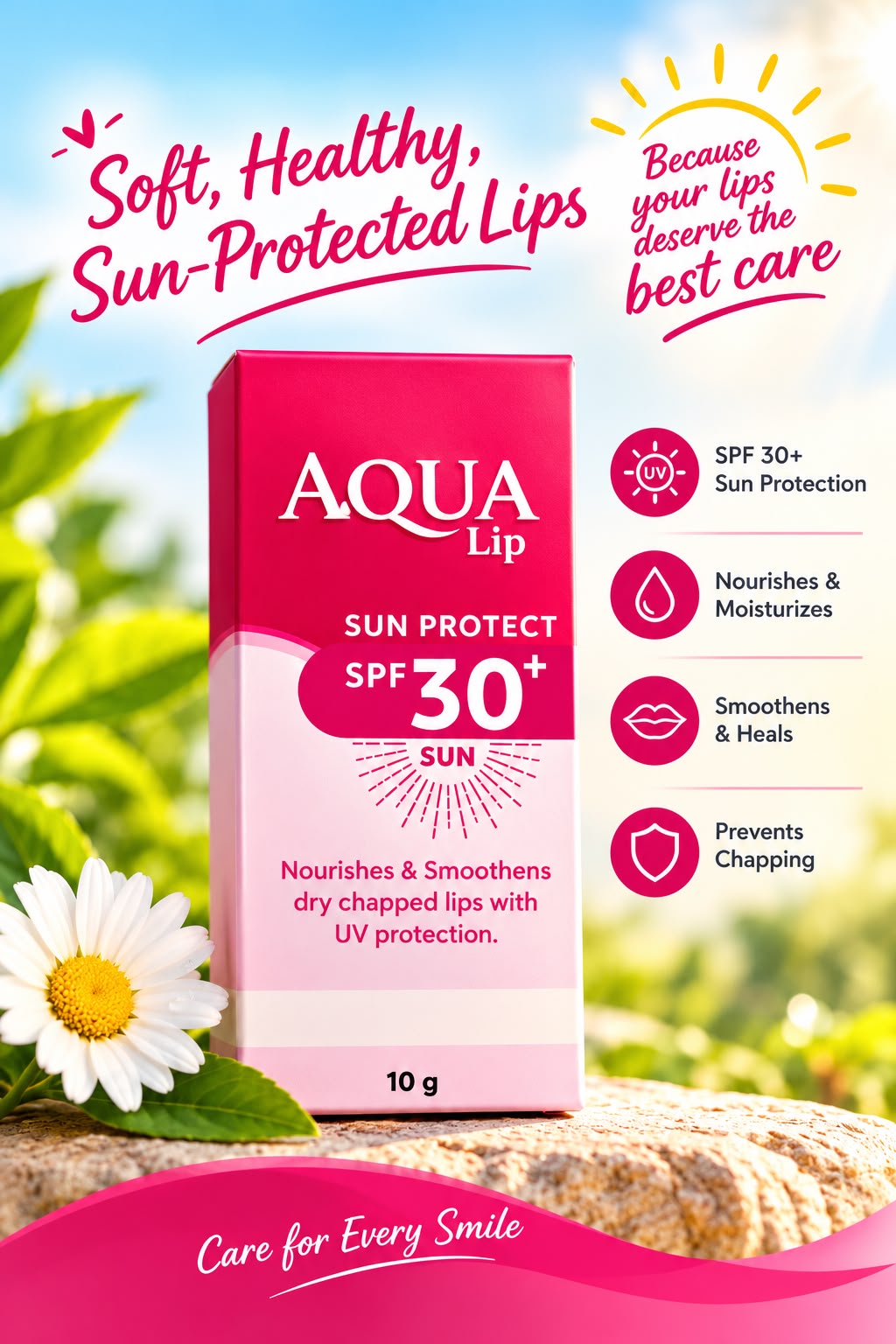 Aqua Lip Balm